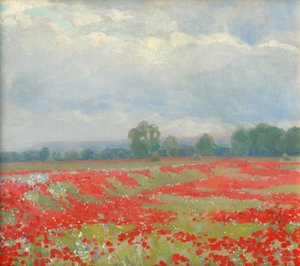 Paisaje, c.1900 (óleo) de Ludovit Cordak