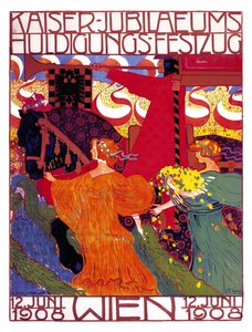 Procesión de homenaje al Káiser de Ludwig Ferdinand Graf