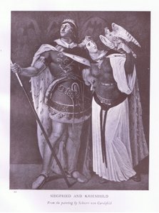 Siegfried y Kriemhild de Ludwig Ferdinand Schnorr von Carolsfeld