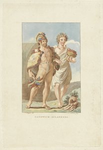 Habitantes de las Islas Sándwich (Hawai)
Los isleños de Sándwich (título en el objeto)