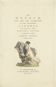 Mujer junto a una roca
Portada de: M. Stuart, El hombre, tal como aparece en el globo conocido, 1803 de Ludwig Gottlieb Portman