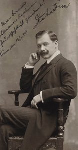 Retrato del compositor Franz Lehár 1870-1948, 1906 de Ludwig Gutmann