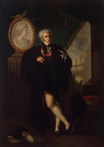 Retrato de Dmitry Lvovich Naryshkin 1758-1838, principios del siglo XIX