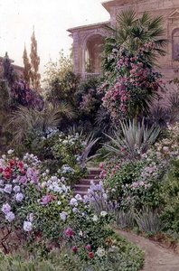 El Jardín de una Villa Italiana