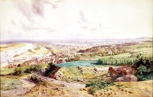 Viena desde el Norte de Ludwig Hans Fischer