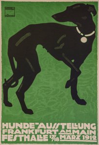Exposición canina, 1912