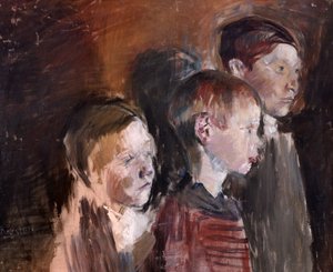 Tres hermanos de Ludwig Karsten