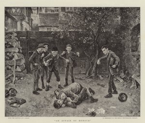 Un asunto de honor de Ludwig Knaus