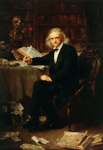 Retrato de Theodor Mommsen 1817-1903, 1881 de Ludwig Knaus