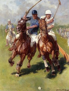 Un partido de polo de Ludwig Koch