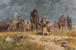 Oración antes de la batalla de Ludwig Koch