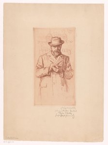 Autorretrato de Ludwig Michaleck de Ludwig Michalek
