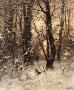 Crepúsculo Invernal, 1891 de Ludwig Munthe