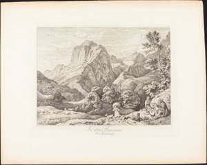 En Ramsau cerca de Salzburgo de Ludwig Richter