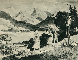 Lago Fuschl, Salzburgo, Austria, 1823, 1943
