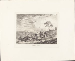 Monte Circello de Ludwig Richter