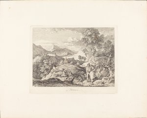 Olevano de Ludwig Richter