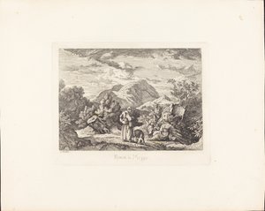 Rocca di Mezzo de Ludwig Richter