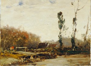 Paisaje cerca de Bernried de Ludwig Willroider