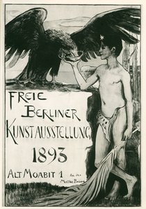 Ludwig von Hofmann: Exposición libre de arte de Berlín ... (litografía) de Ludwig von Hofmann
