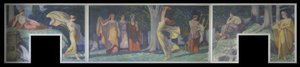 Danza de las musas de Ludwig von Hofmann