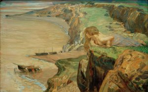 Costas rocosas del sur de Ludwig von Hofmann
