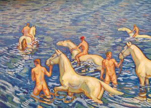 El jinete del mar, c1915