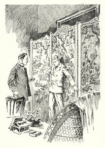 Ilustración para El Retrato de Dorian Gray de Oscar Wilde