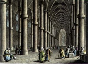 La Catedral de Tortosa, publicado por William Watts de Luigi (after) Mayer