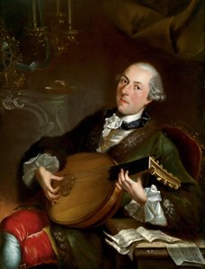 Retrato del compositor Filippo Della Casa 1737-1810 de Luigi Crespi