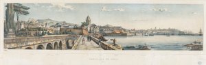 Vista panorámica de la ciudad de Génova de Luigi Garibbo