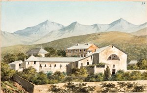 Vista del santuario Nostra Signora del Monte, Génova