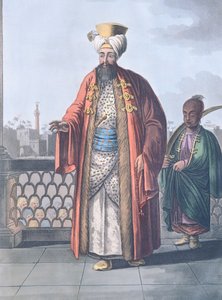 Una eminencia Bey en El Cairo