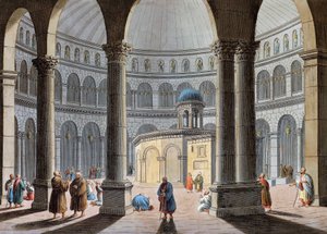 Iglesia del Santo Sepulcro, Jerusalén de Luigi Mayer
