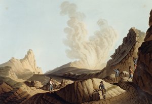 Isla de Stromboli, Cráter de Luigi Mayer