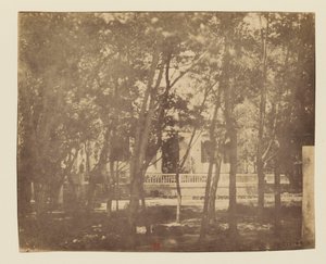 Serghoudeh, campamento de los rusos casa de campo del embajador de Rusia, alrededores de Teherán de Luigi Pesce