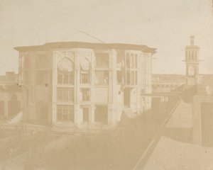 Teherán. Casa del Primer Ministro Nezanneh, 1858 de Luigi Pesce