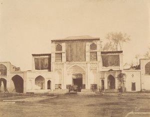 [La Sublime Puerta, Teherán, Irán], 1840s-60s de Luigi Pesce