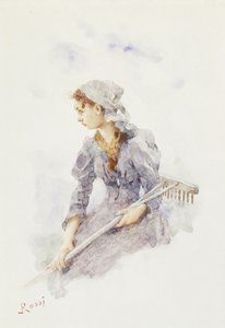 La chica de la cosecha de Luigi Rossi