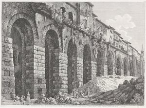 De Tempel van Hercules Victor te Tivoli