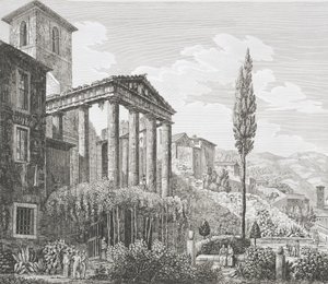 Templo de Hércules en Cora, de 