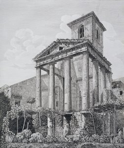 Templo de Hércules en Cora, de 