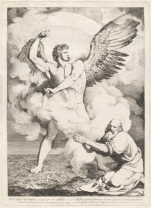 Y vi a otro ángel fuerte... (El Ángel del Apocalipsis Apareciendo a San Juan) de Luigi Sabatelli I
