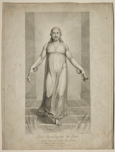 Cristo Descendiendo a la Tumba de Luigi Schiavonetti