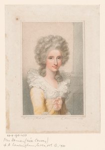 Retrato de la escultora Anne Seymour Damer