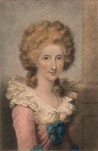La Honorable Sra. Damer, 1794 de Luigi Schiavonetti