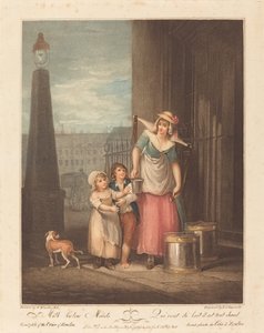 Lecheras de Luigi Schiavonetti after Francis Wheatley