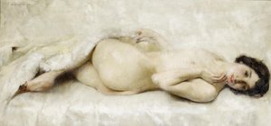 Desnudo reclinado