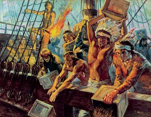 El Motín del Té de Boston