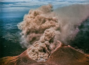 Volcán Momotombo en Nicaragua